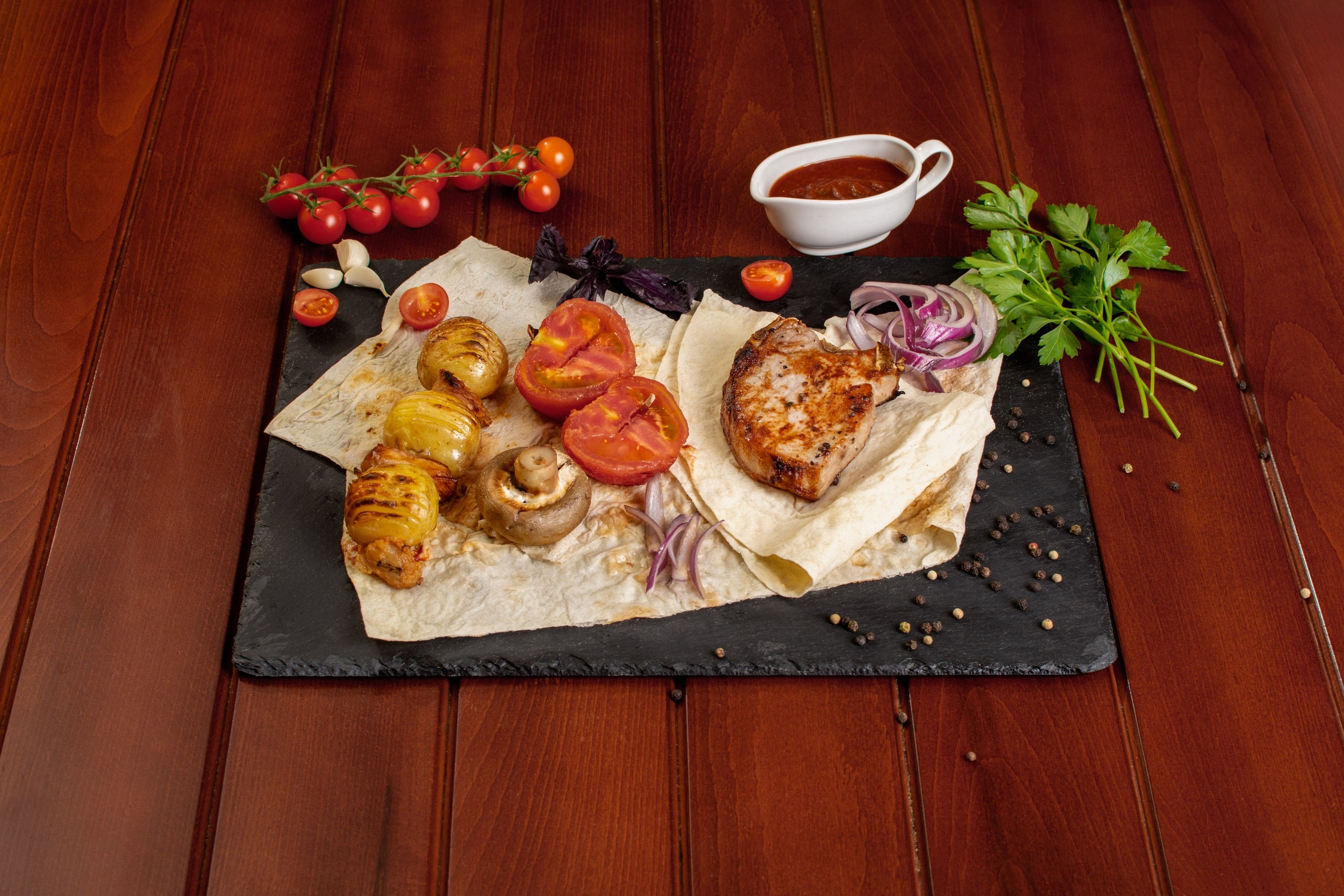 🥩 Антрекот и Веган