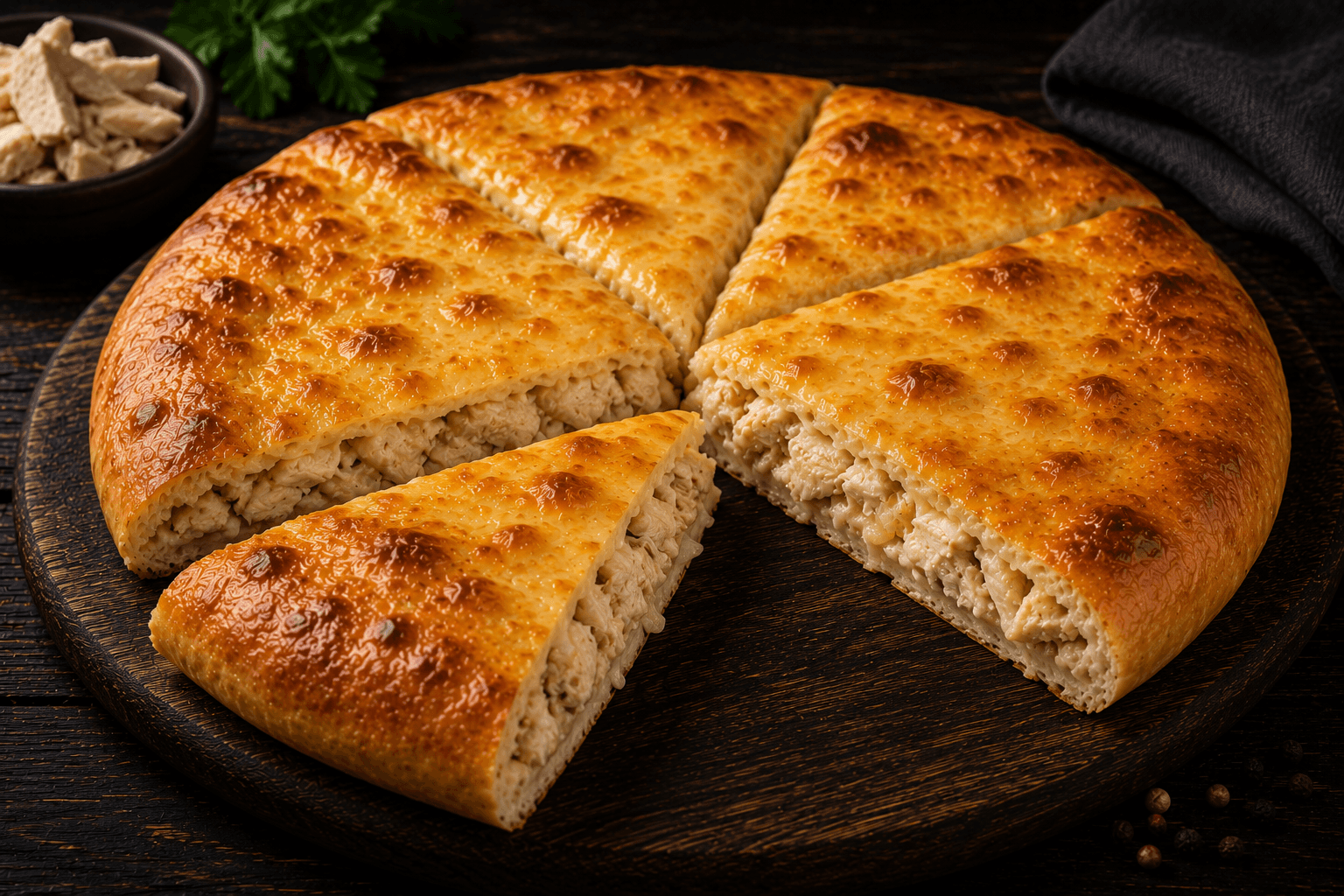Пирог с курицей