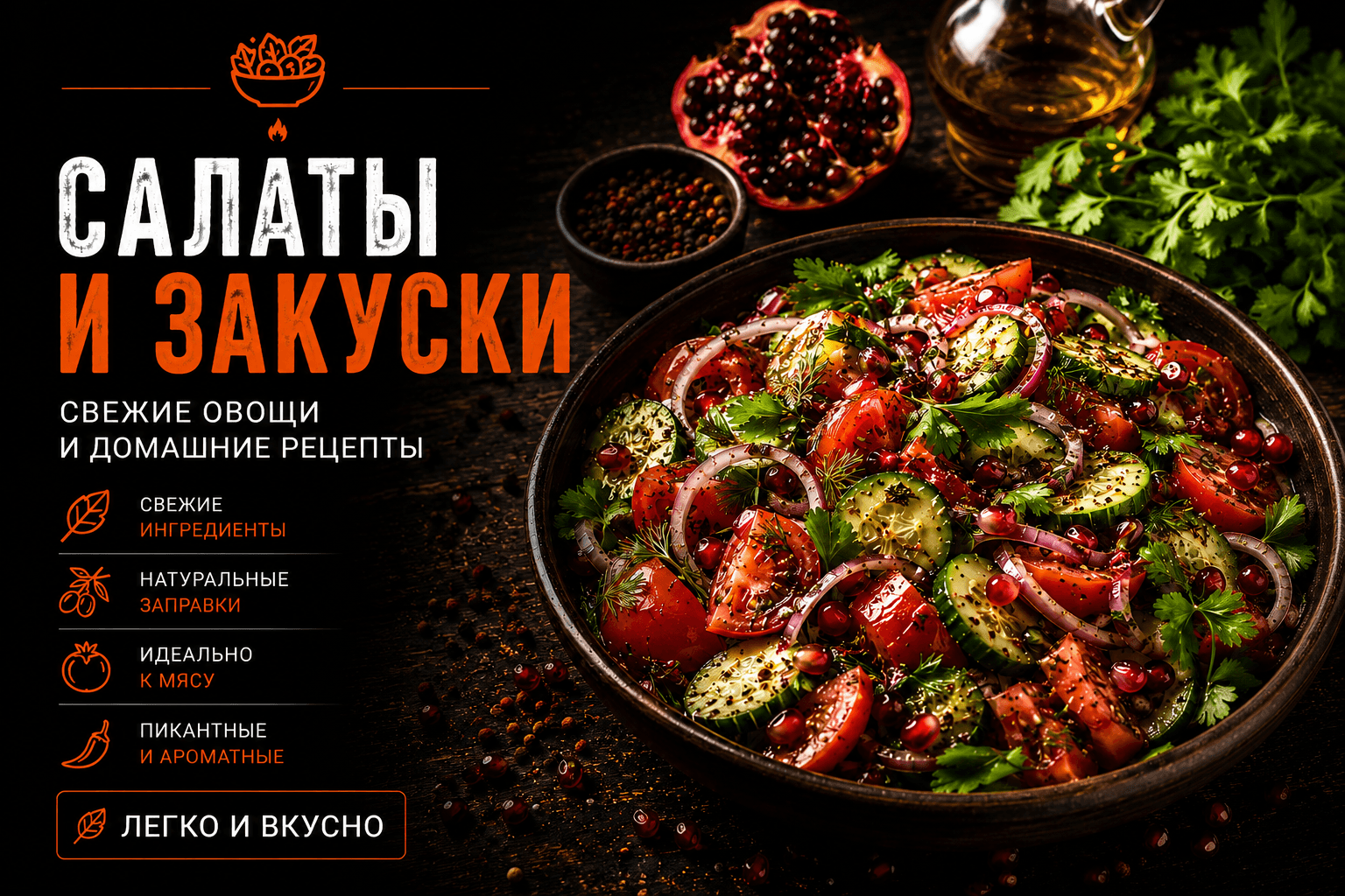 Салаты и закуски