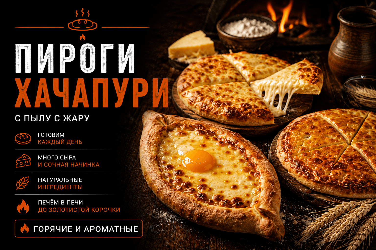 Пироги / Хачапури